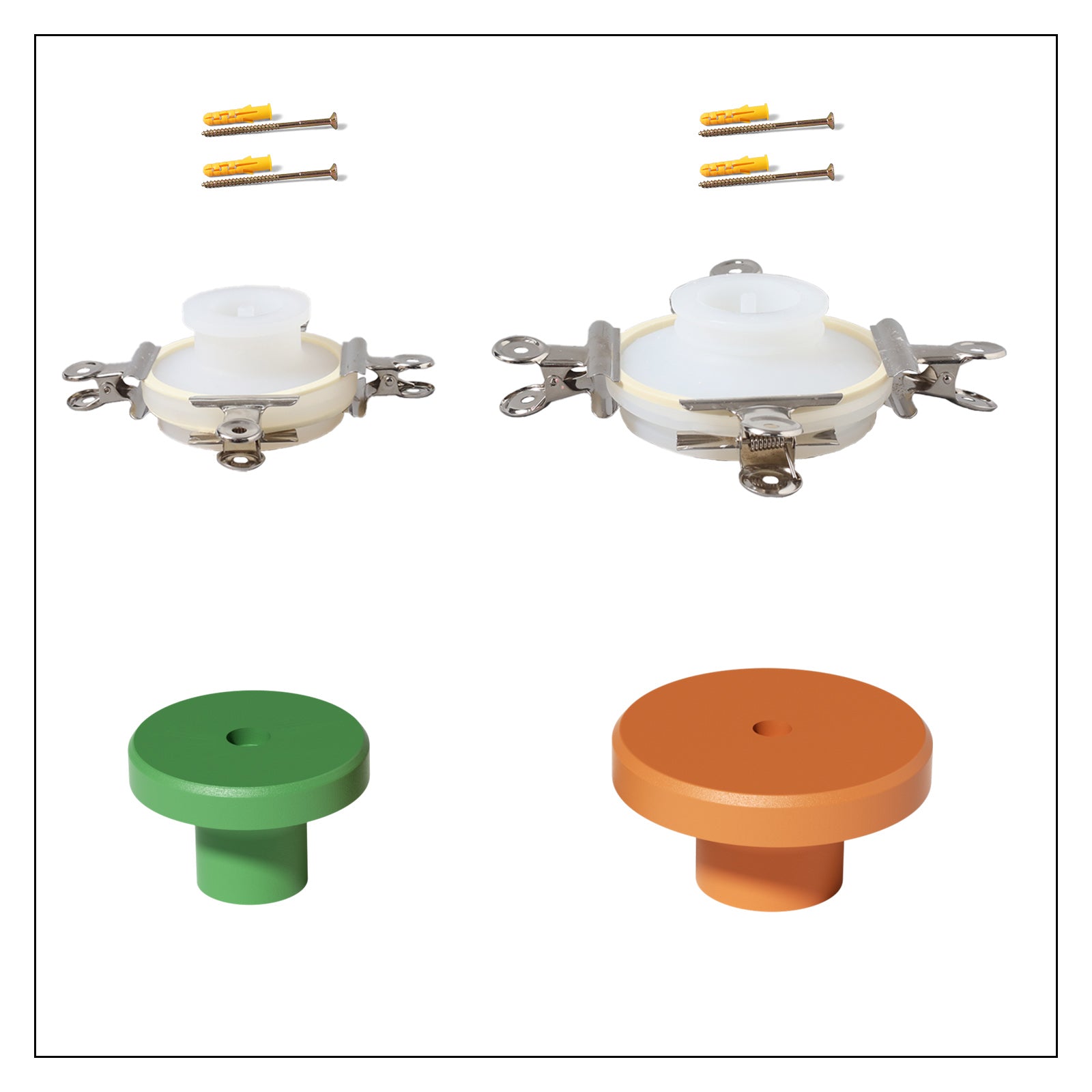 丸型壁掛け布コートフック シリコンモールド