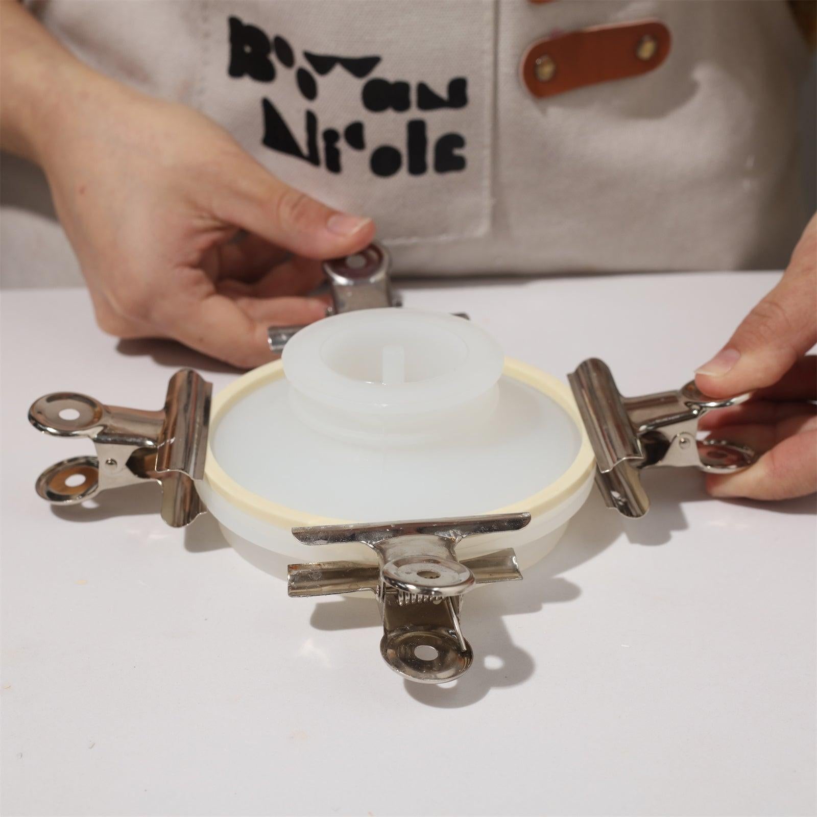 丸型壁掛け布コートフック シリコンモールド