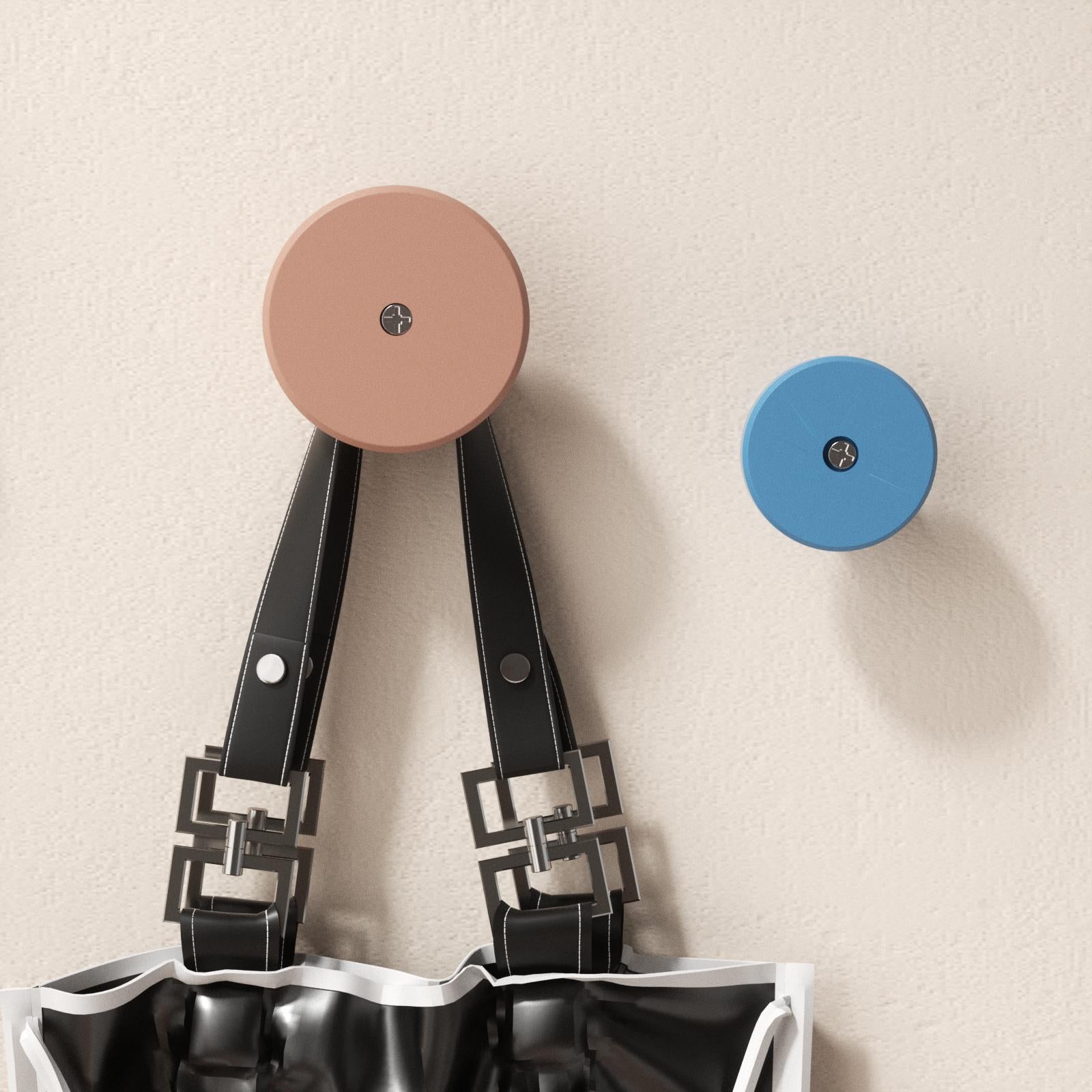 丸型壁掛け布コートフック シリコンモールド