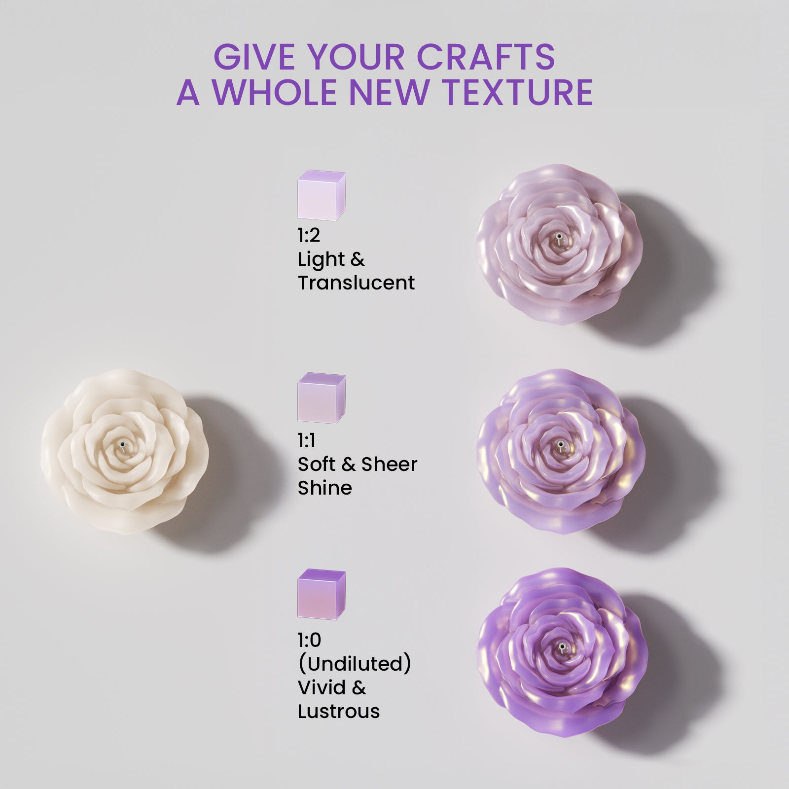 Give your crafts a whole new texture - Boowan Nicole