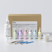 Colored Glossy Candle Varnish Set - 6 of Spring/Summer Vibe - Boowan Nicole