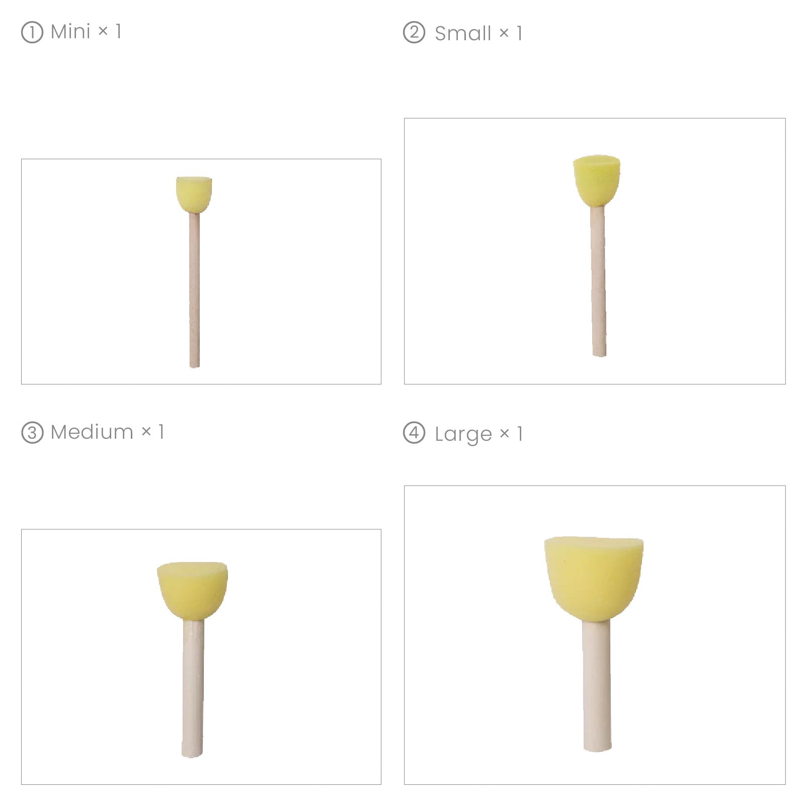 Colored Glossy Candle Varnish Set - 8 of Floral Colors