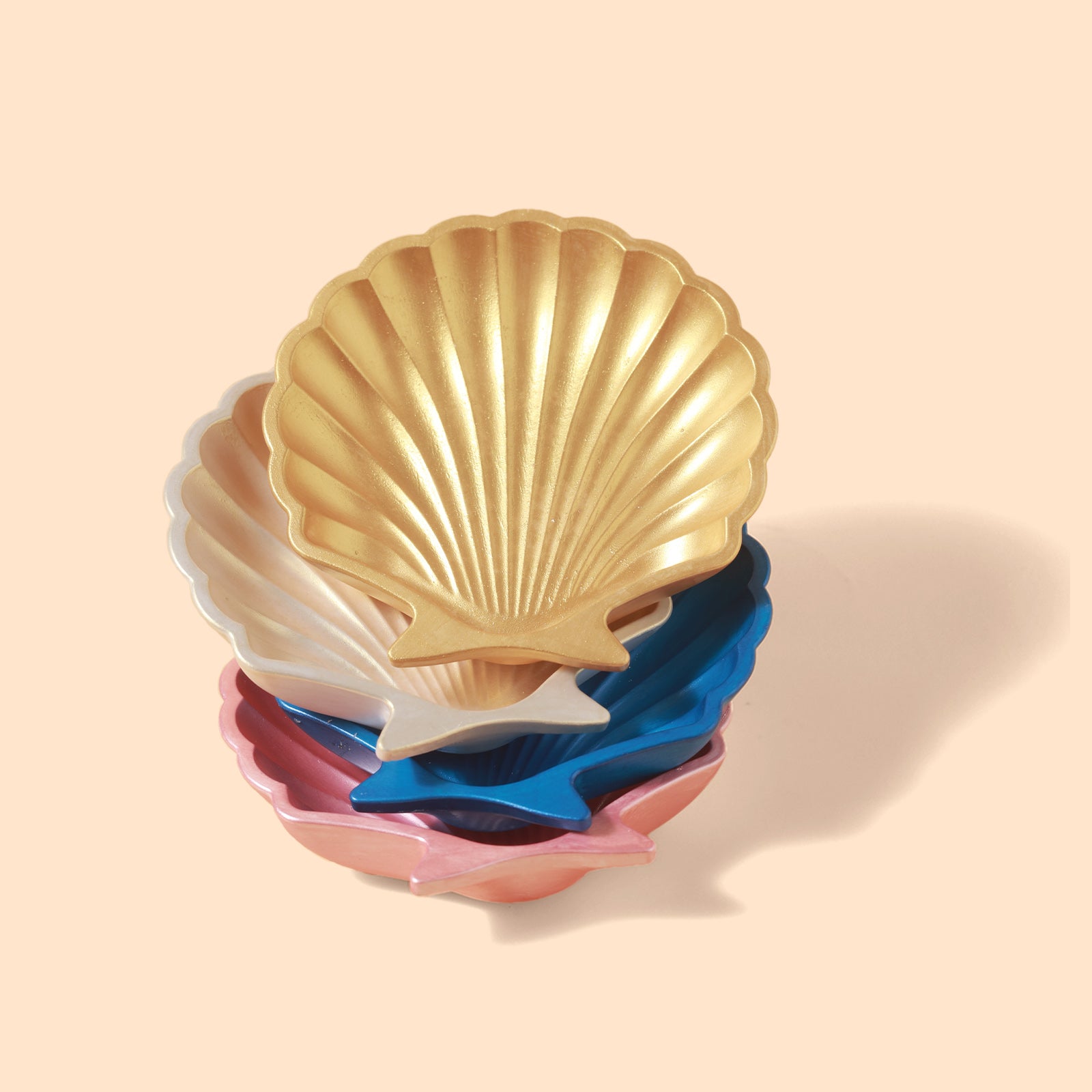 Glitter Colorable Acrylic Gloss Sealer Varnish with Mica Powder Kit-4 of Mixed Colors