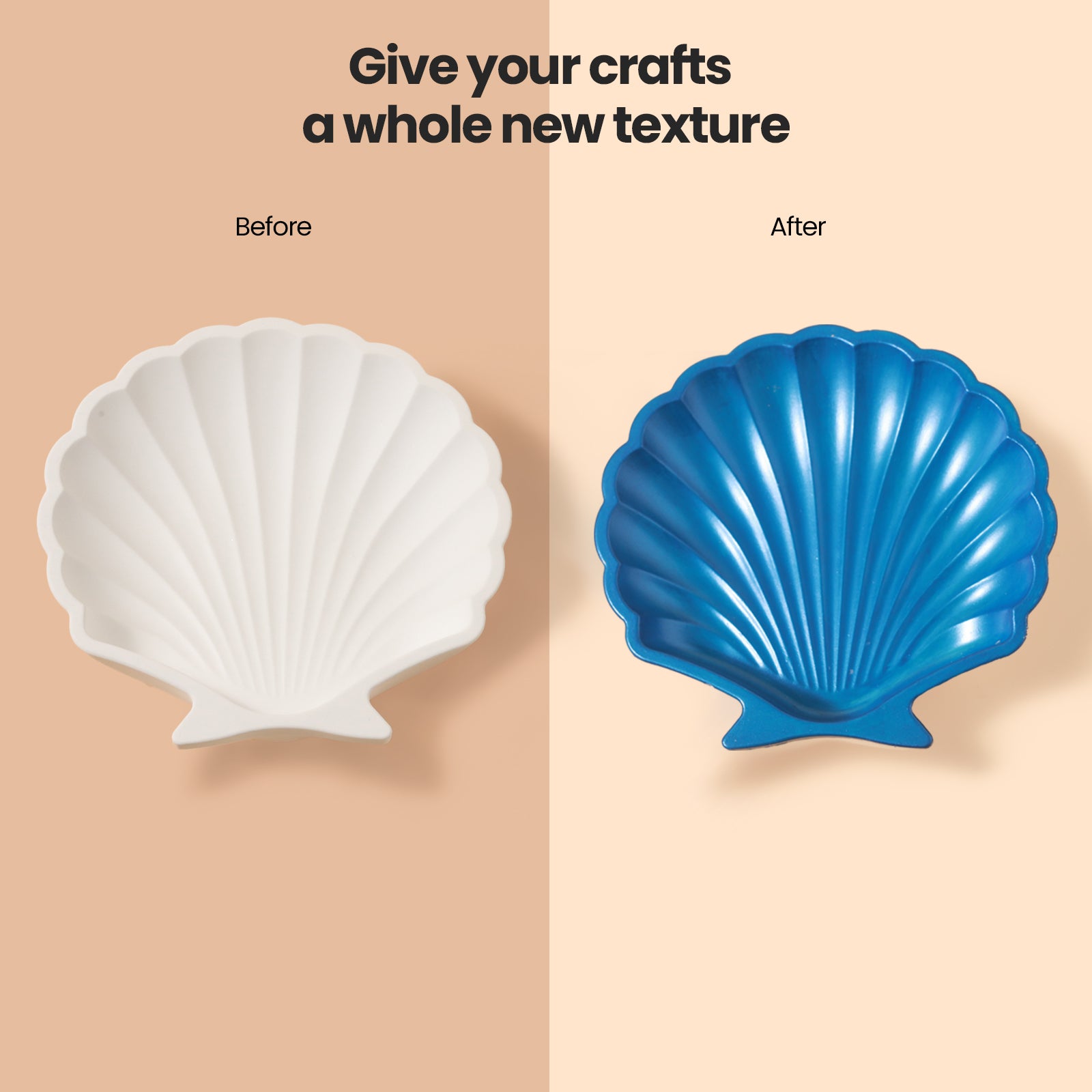 Glitter Colorable Acrylic Gloss Sealer Varnish with Mica Powder Kit-8 of Vivid Colors