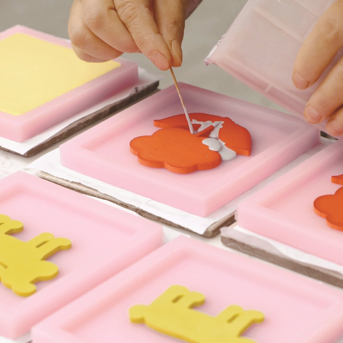 Cozy Corners Handcrafted Coaster SetCoasterK050-51-52-53