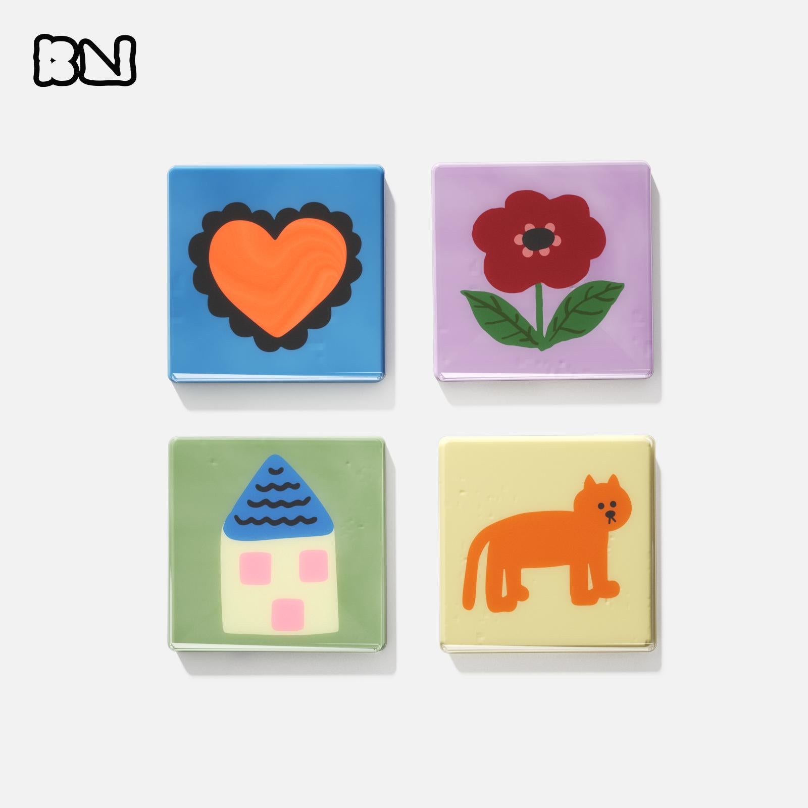 Cozy Corners Handcrafted Coaster Set