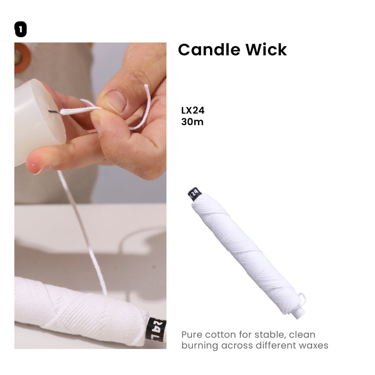 Cubis Taper Candle Silicone Mold CollectionTaper Candle MoldA0366