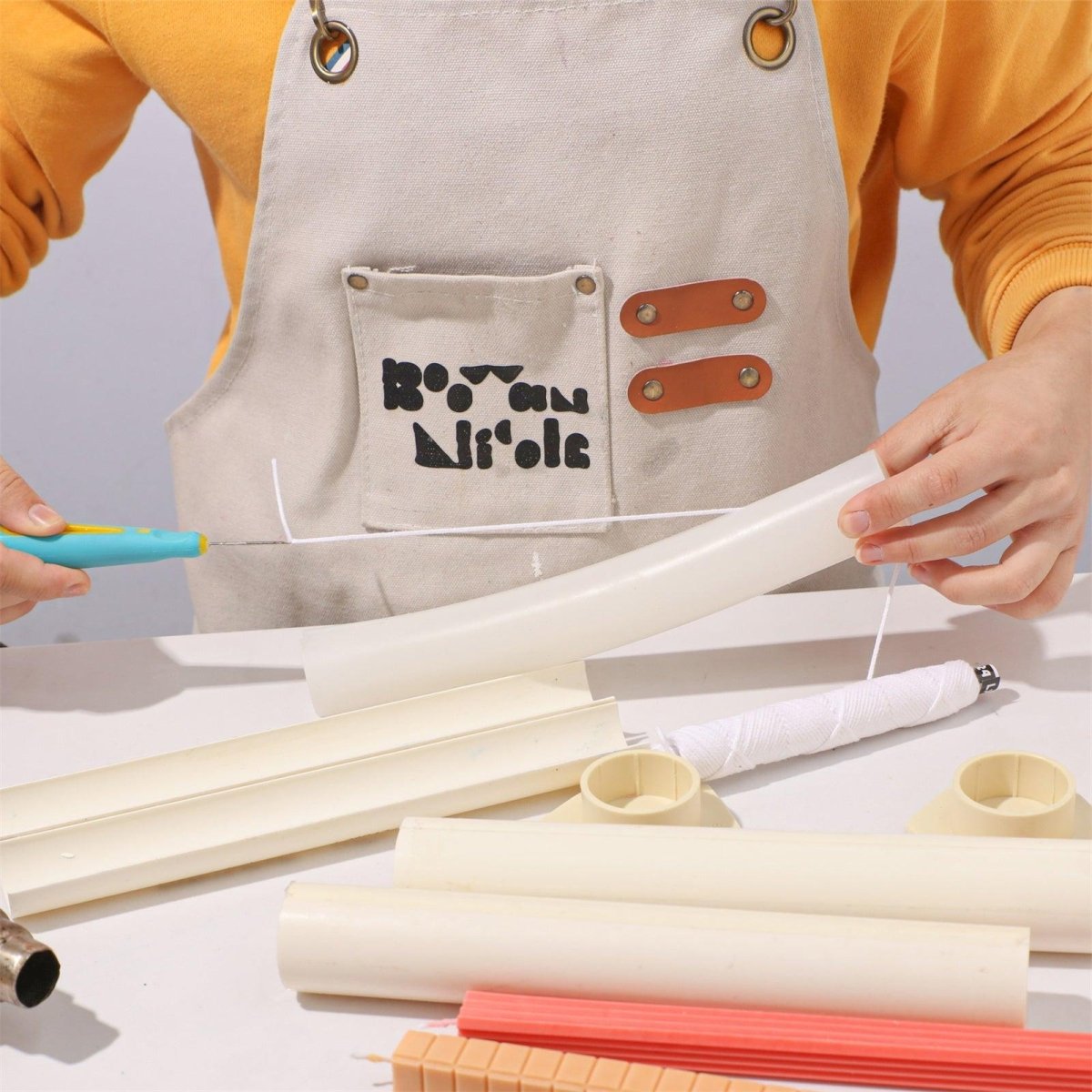 Cubis Taper Candle Silicone Mold CollectionTaper Candle MoldLZ0847+A0358