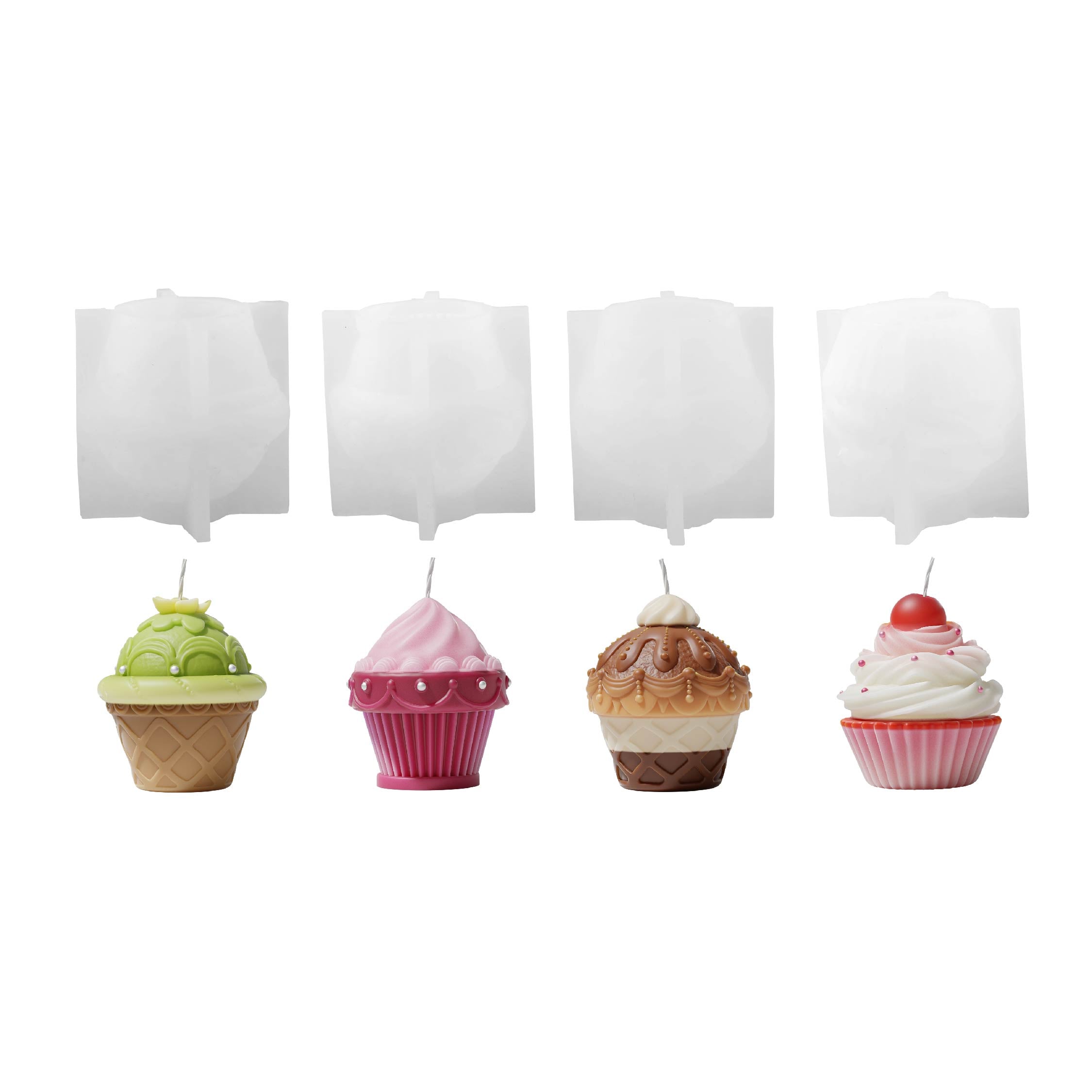 Cupcake Cuties Candle Silicone Mold Collection