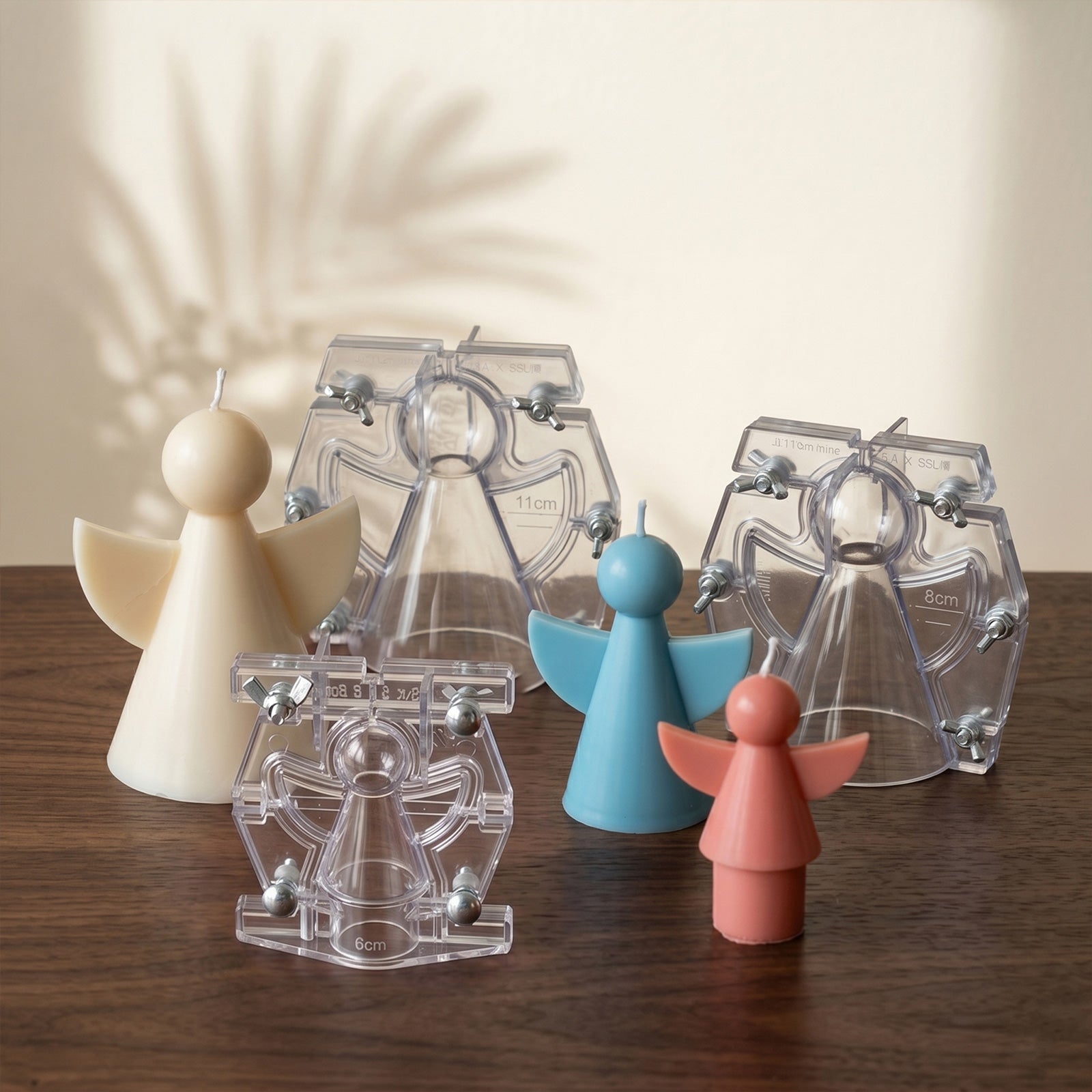 Angel Candle Molds & Finished Candles - Boowan Nicole