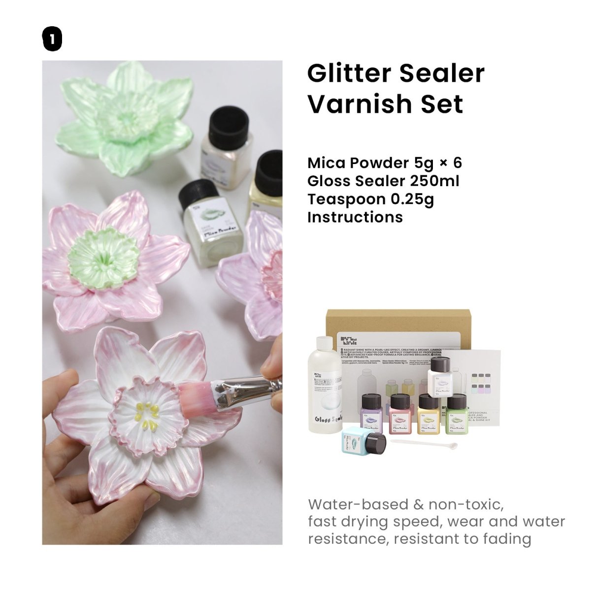 Daffodil Grace Wall Cloth Coat Hook Silicone MoldCoat Hook MoldsST-23