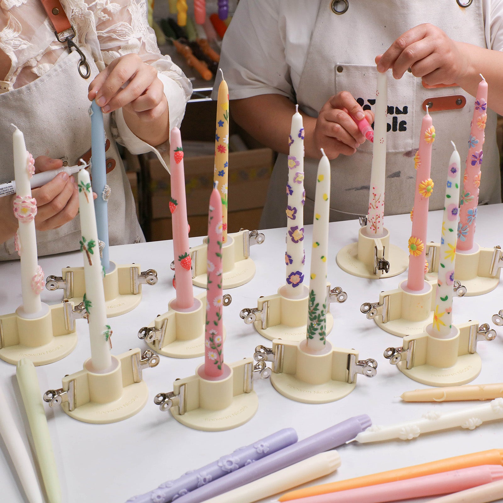 Drawing Base for Taper Candle