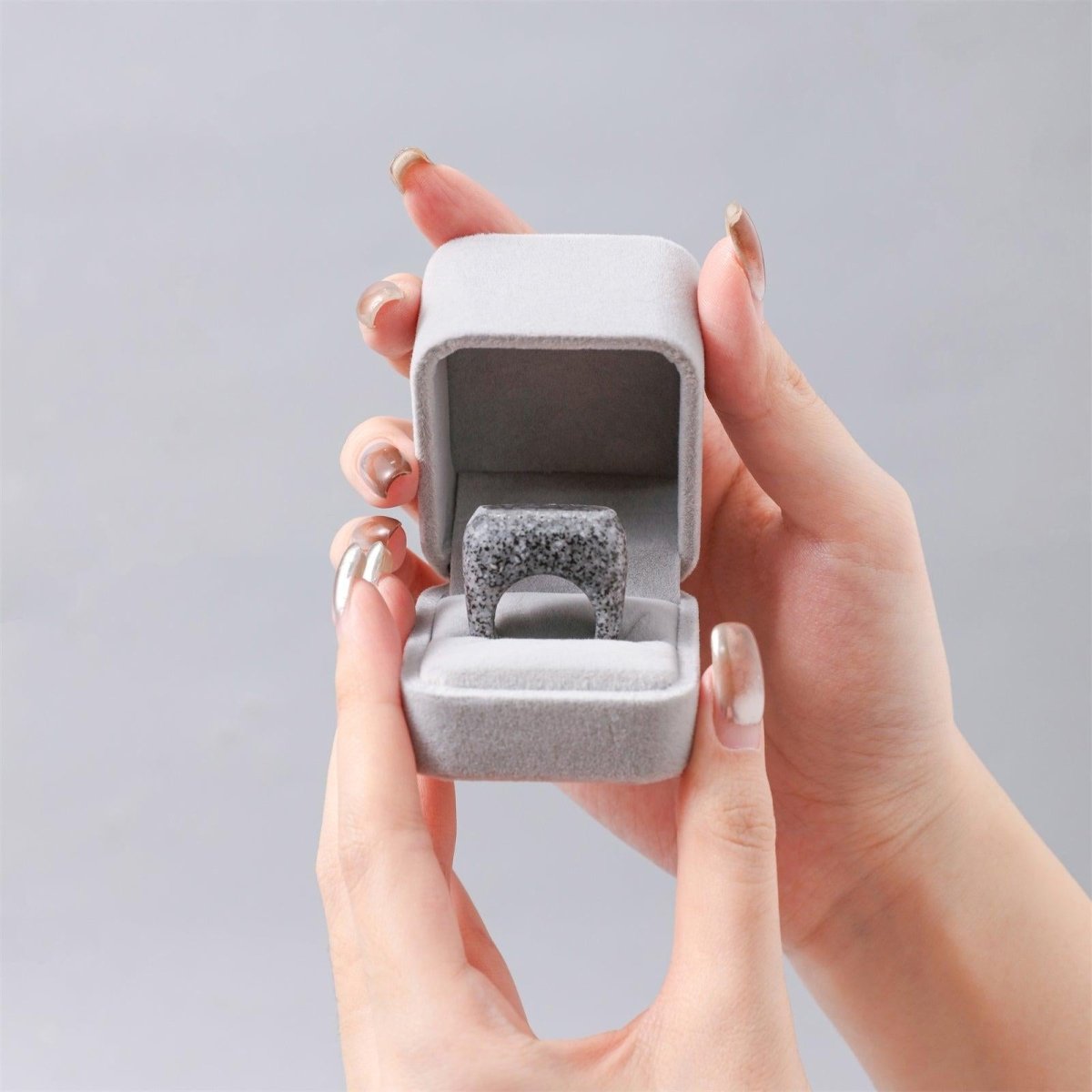 Handcrafted ring in gift box—a perfect present for family and friends-Boowan Nicole