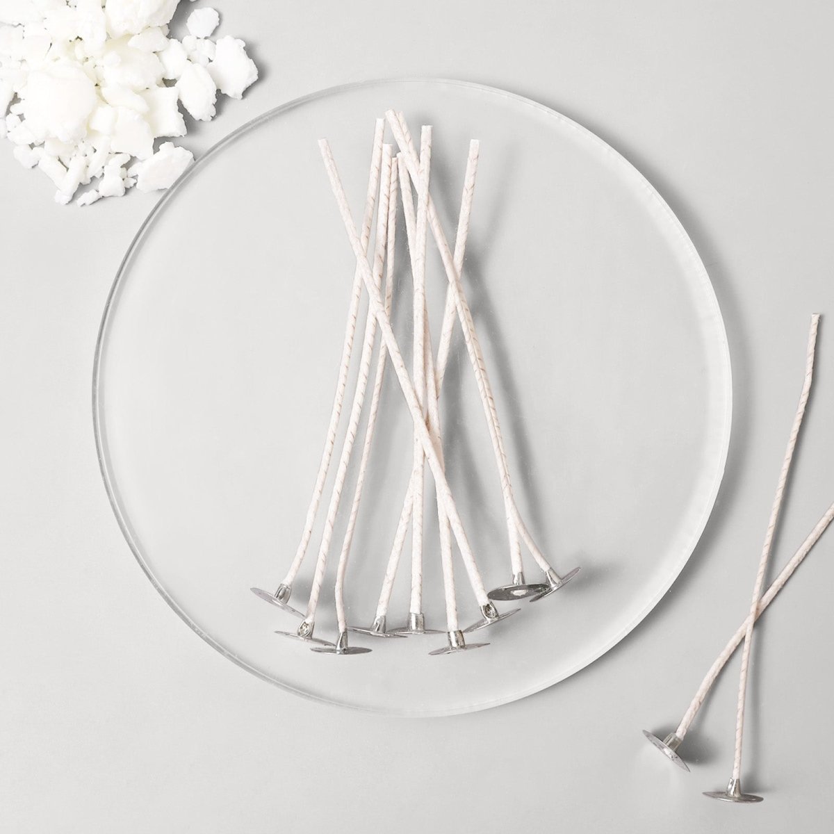 20 Pcs Eco Premium Candle Wick Pretabbed & Pre - Waxedfree_giftA0500