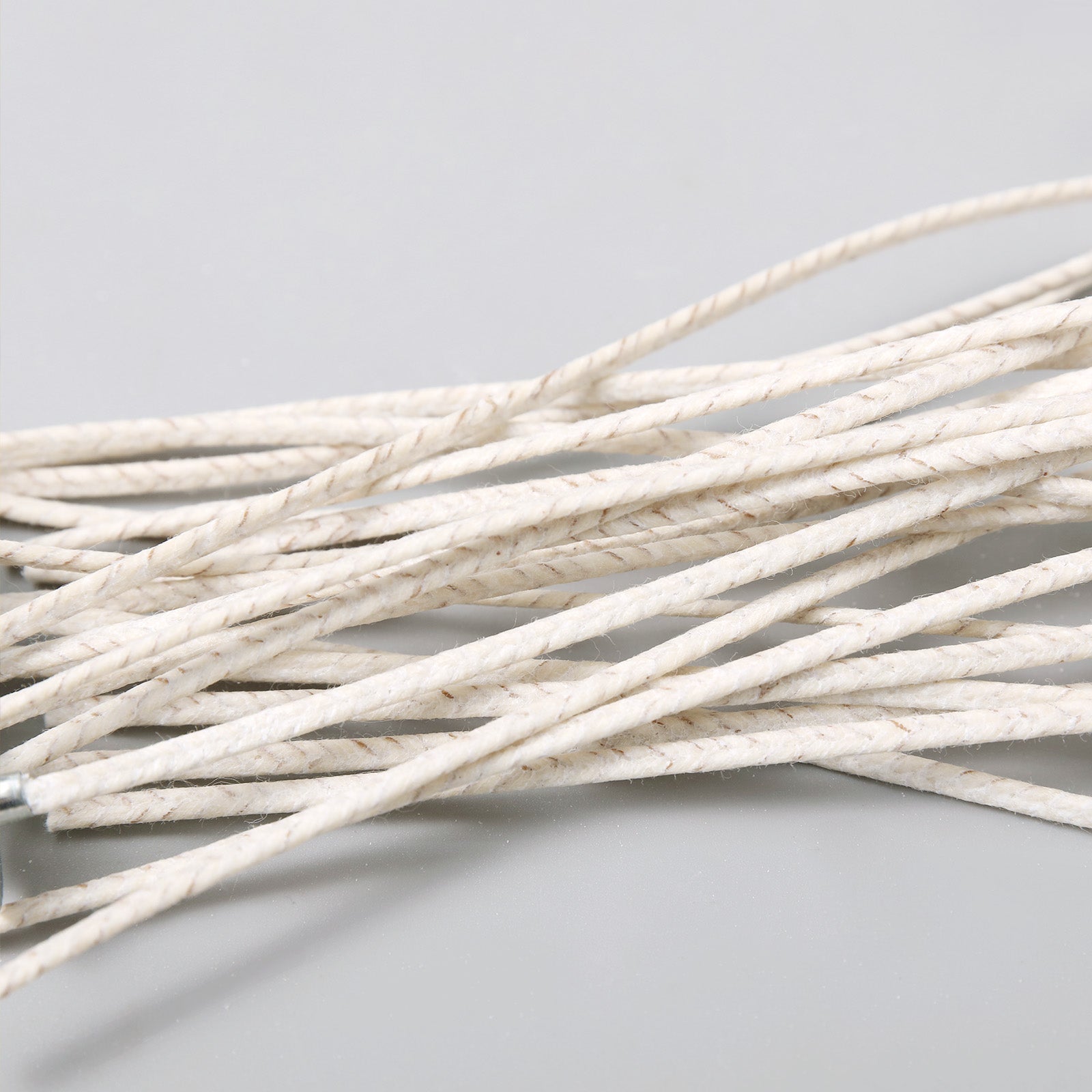 24 Ply Eco Candle Wick Pretabbed & Pre-Waxed