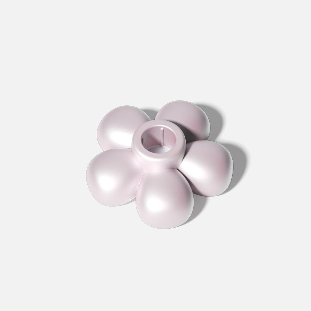 BLOSSOM Serenity Candle Holder - Pearlescent White