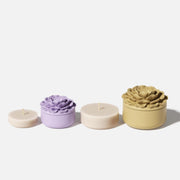 Whispers of Camellia Low Candle Jar Silicone Mold & Candle Refill Silicone MoldCandle Jar MoldSH1142-1-2