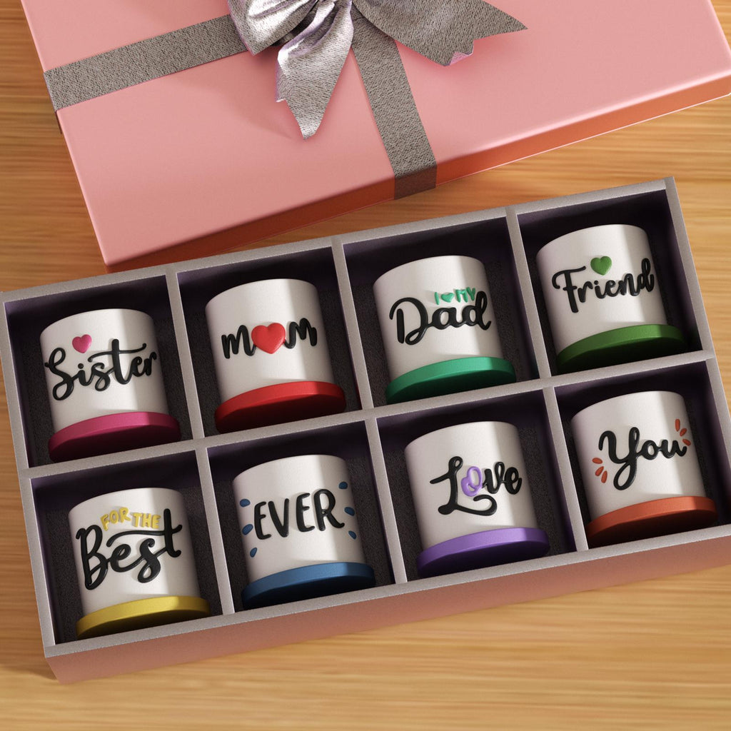 Let Love Grow flowerpot series is the ideal choice for gift-giving, perfect for any occasion-Boowan Nicole