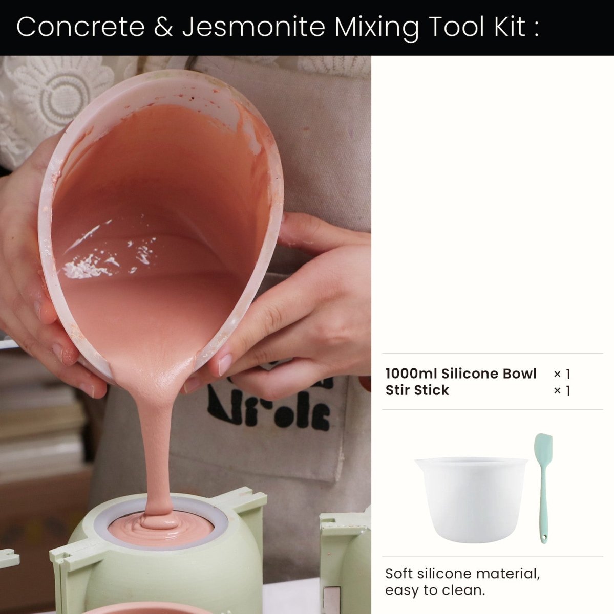 Flowing Twilight Candle Jar Candle Refill Silicone Mold CollectionCandle Jar MoldA0523