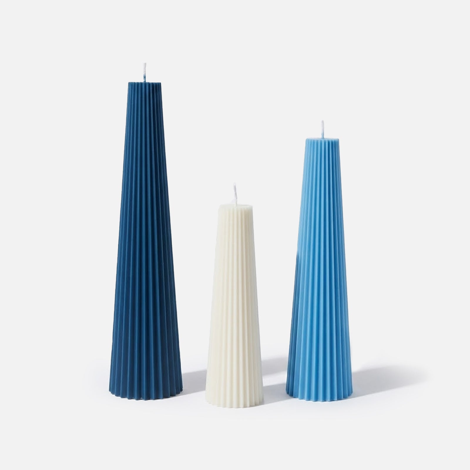 Fluted Spire Acrylic Candle Mold