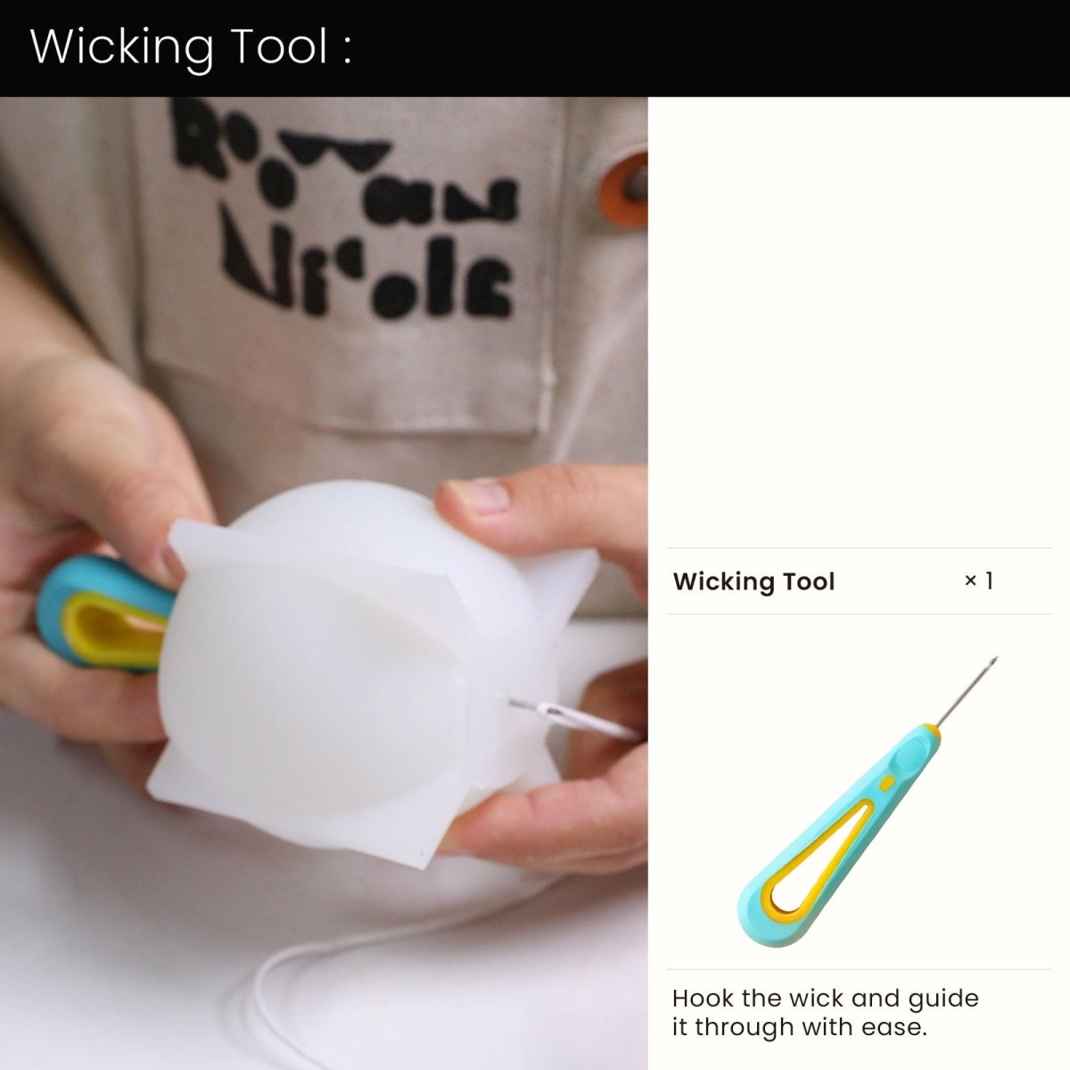 Frosted Charm Christmas Bauble Candle Silicone Mold3D Candle MoldA0333