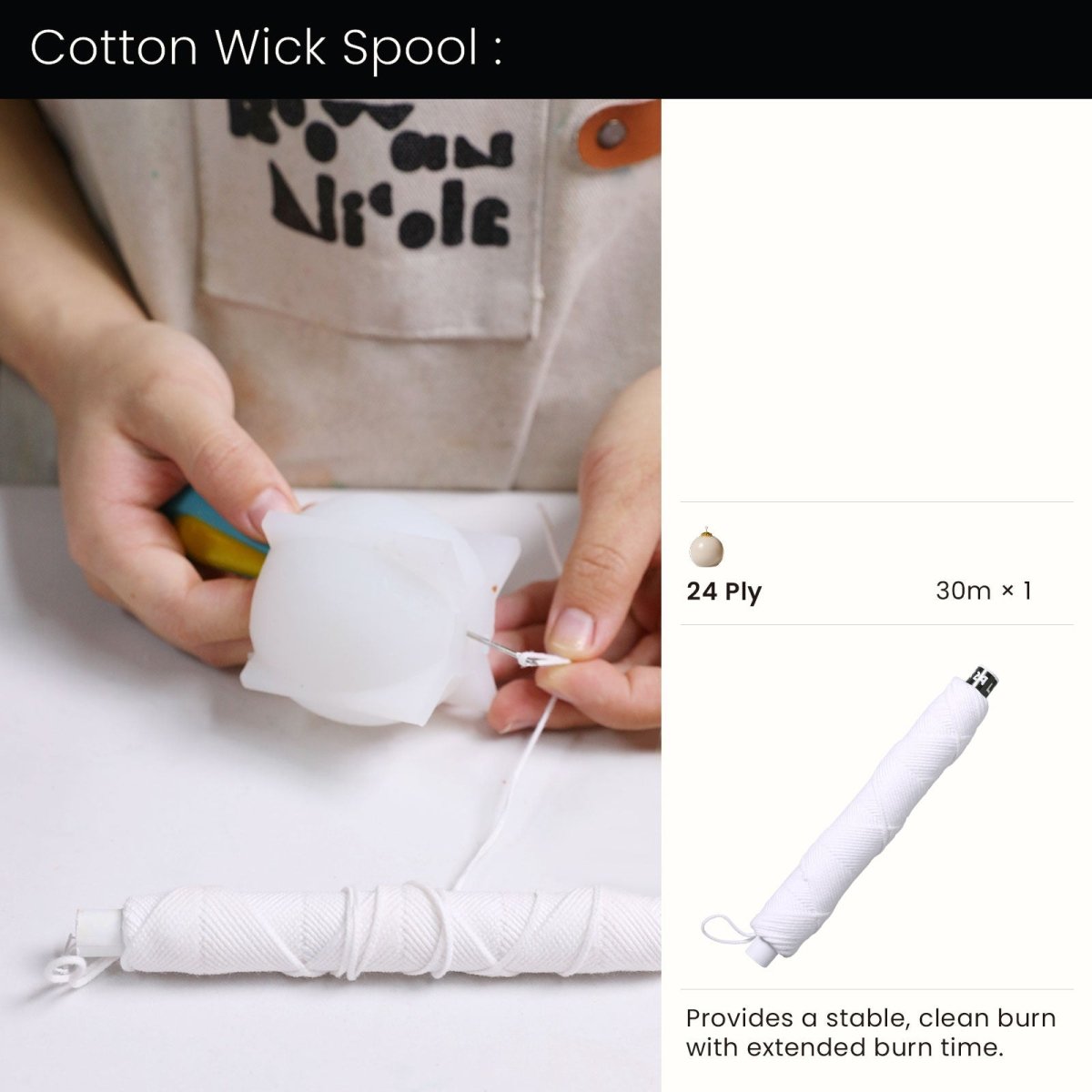 Frosted Charm Christmas Bauble Candle Silicone Mold3D Candle MoldA0366