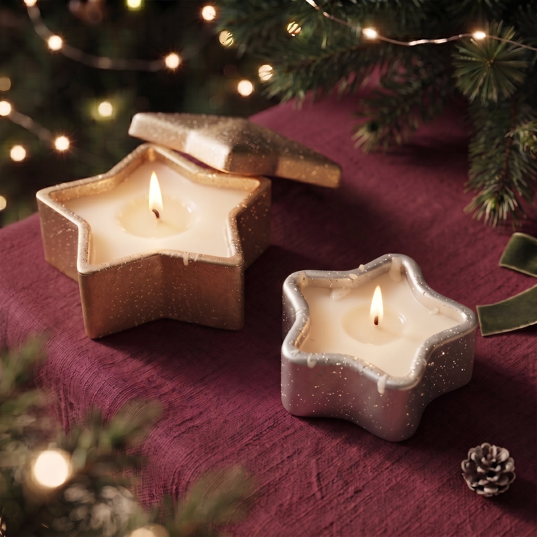 【Pre-sale】Azulmostaza x Boowan Nicole｜Twinkling Star Candle Jar Silicone Mold