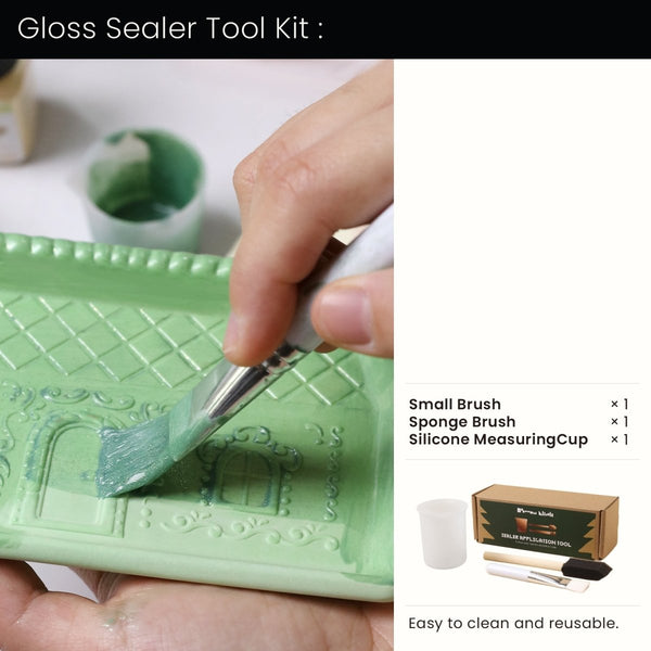 Kit d'outils pour scellant brillant