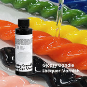 Verniz Brilhante para Velas à Base de Água