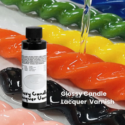 Water-Based Glossy Candle Lacquer Varnish