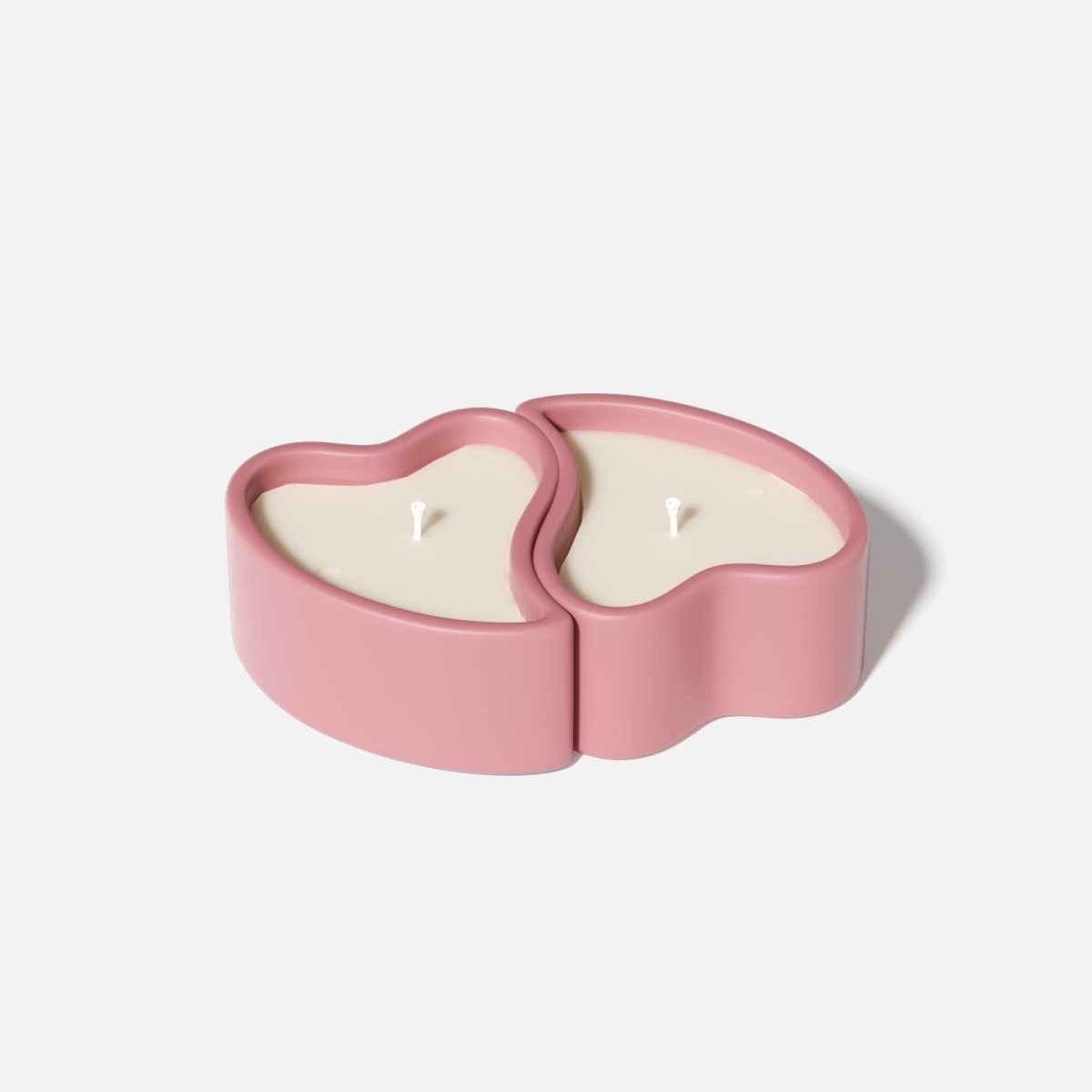 Eternal Kiss of Hearts Candle Jar Silicone MoldCandle Jar MoldSH1155