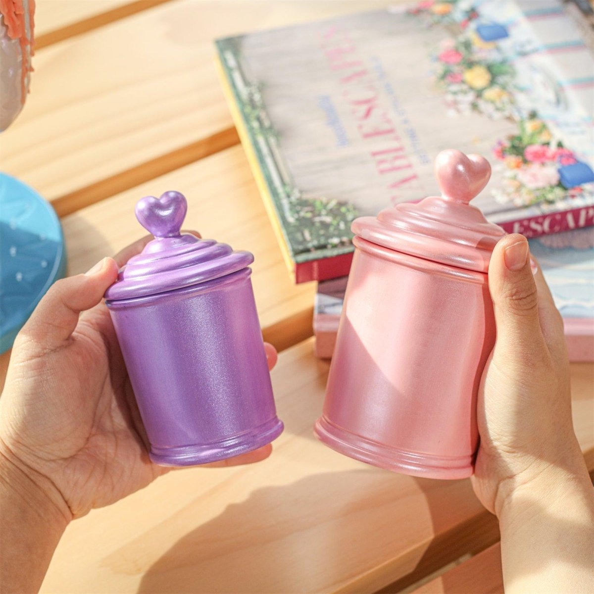 Sweetheart Sundae Candle Jar Silicone Mold & Candle Refill Silicone MoldCandle Jar MoldSH1158-1-2