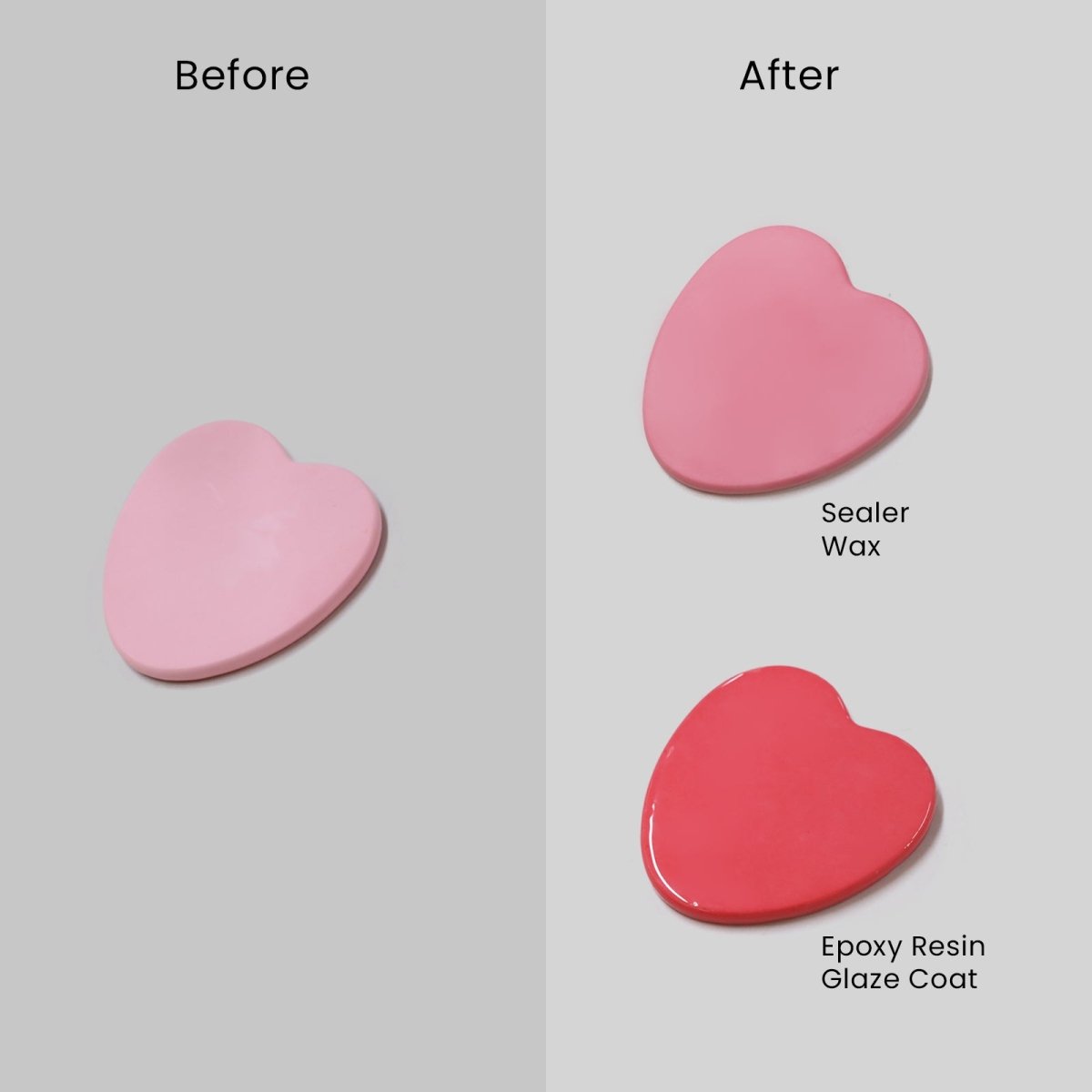 Bubbly Heart Coaster Silicone MoldCoaster MoldSH1203