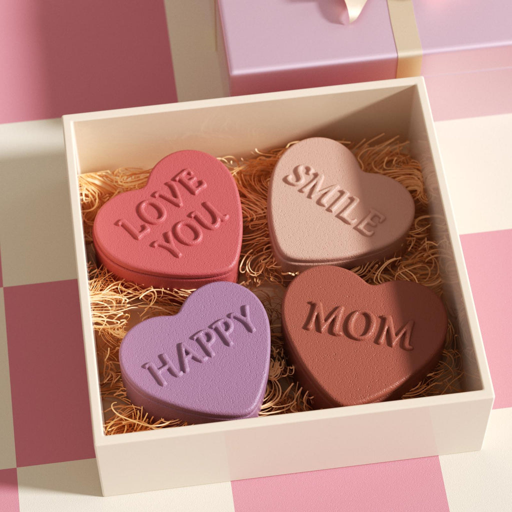 Four embossed multifunctional jars, a perfect gift for your mom-Boowan Nicole