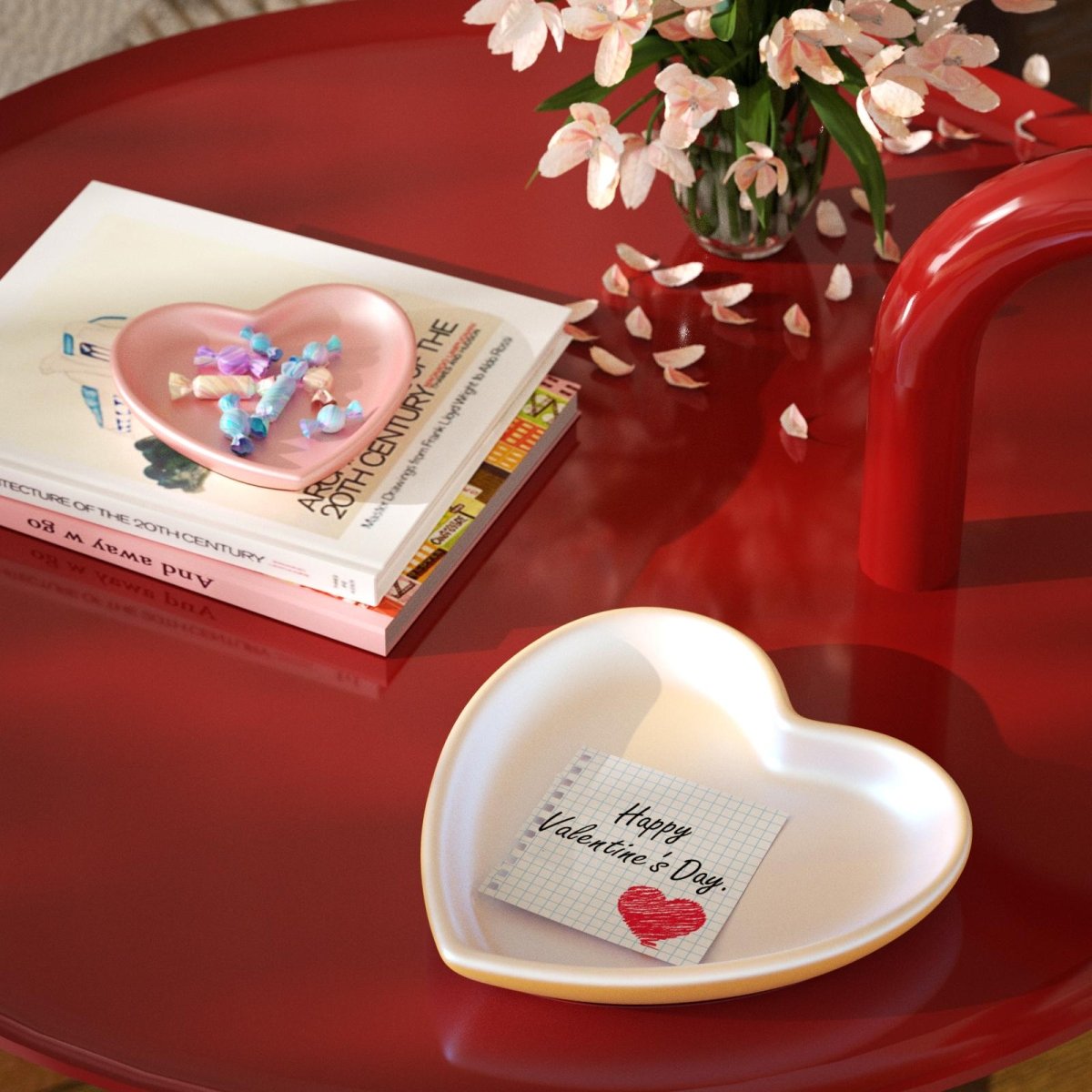Classic Heart Tray Silicone MoldTray MoldSH1148