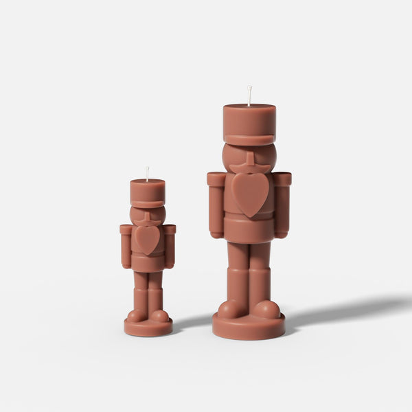 Heartguard Nutcracker Candle Silicone Mold Collection