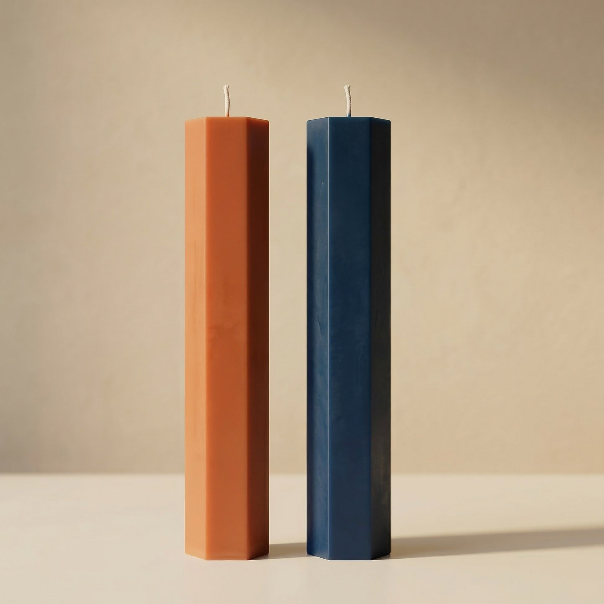 Hexagon Acrylic Pillar Candle Mold