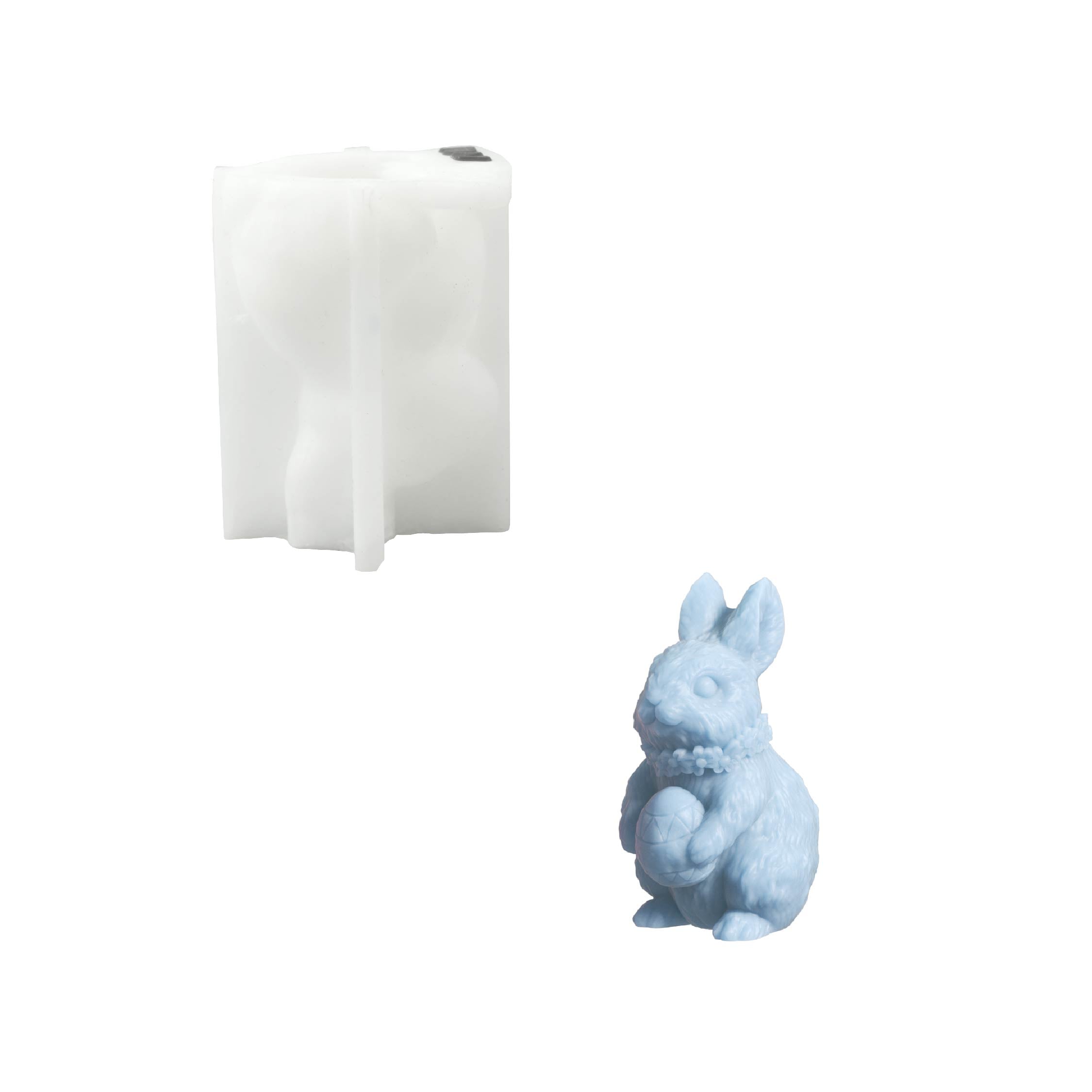 Hoppy Bunny’s Little World Container Candle Silicone Mold Collection