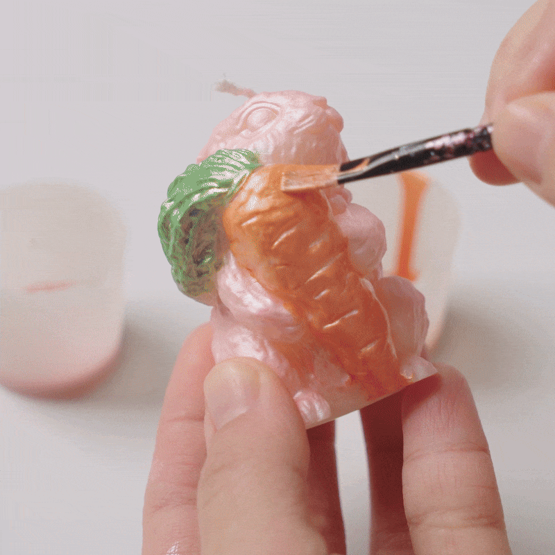 Hoppy Bunny’s Little World Container Candle Silicone Mold Collection