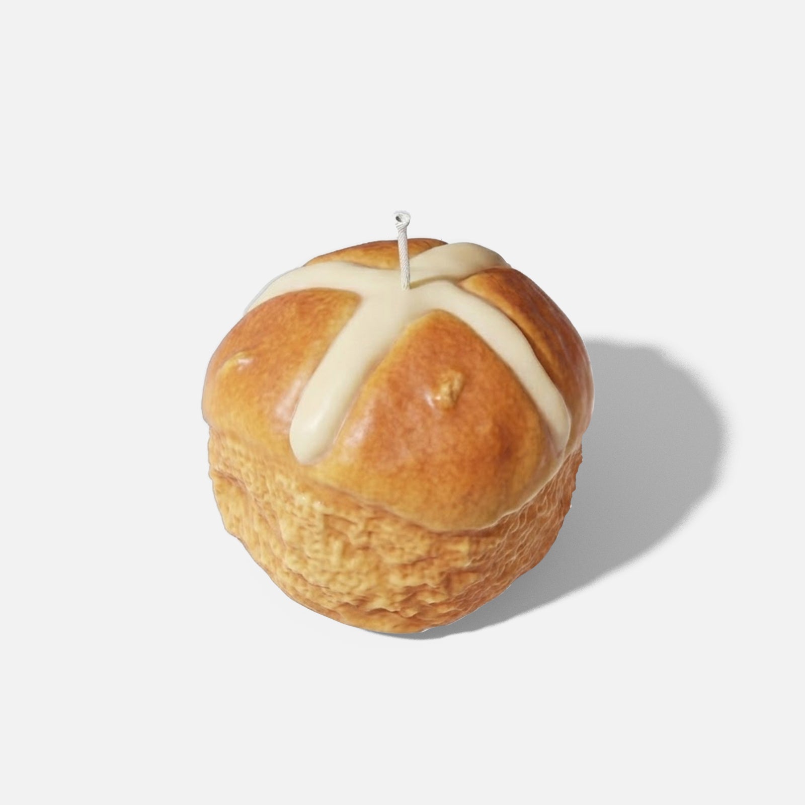 Realistic Hot Cross Bun Shaped Scented Candle - Boowan Nicole