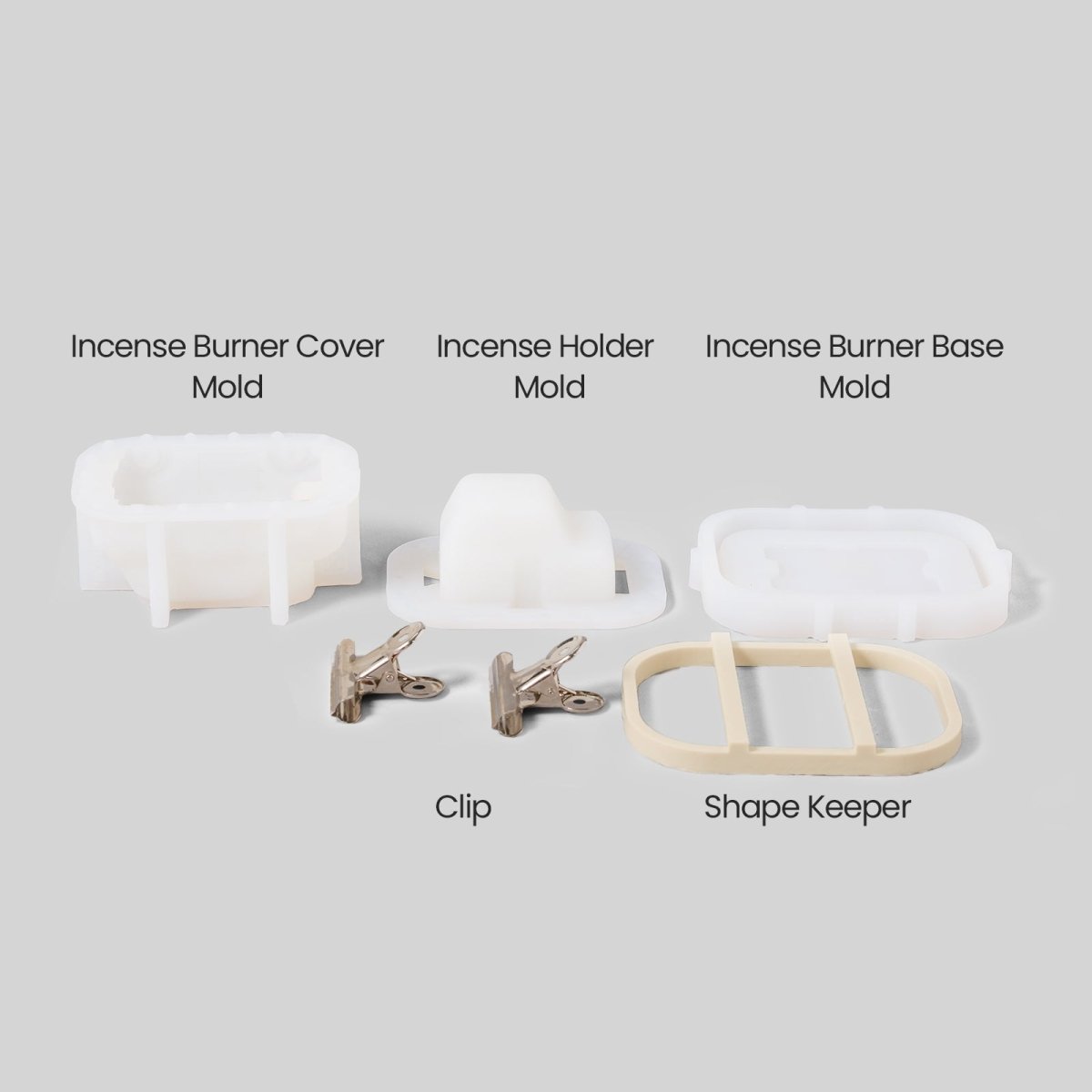 Retro - styled Car - Shaped Incense Burner Silicone MoldIncense Holder MoldSH1064+SH1064-1+SH1064-2+（A0314*12）