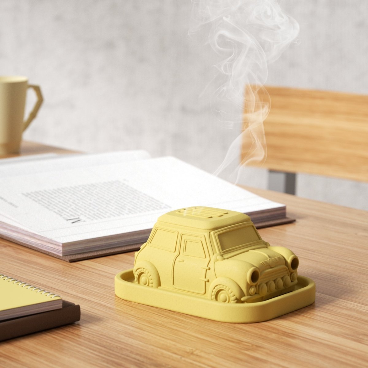 Retro - styled Car - Shaped Incense Burner Silicone MoldIncense Holder MoldSH1064+SH1064-1+SH1064-2+（A0314*12）