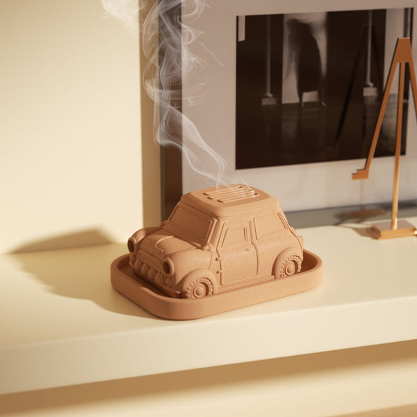 Retro - styled Car - Shaped Incense Burner Silicone MoldIncense Holder MoldSH1064+SH1064-1+SH1064-2+（A0314*12）