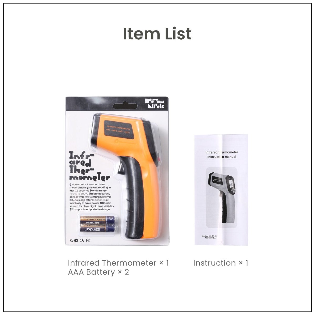 Infrared Thermometer For Candle MakingCandle ToolA0412