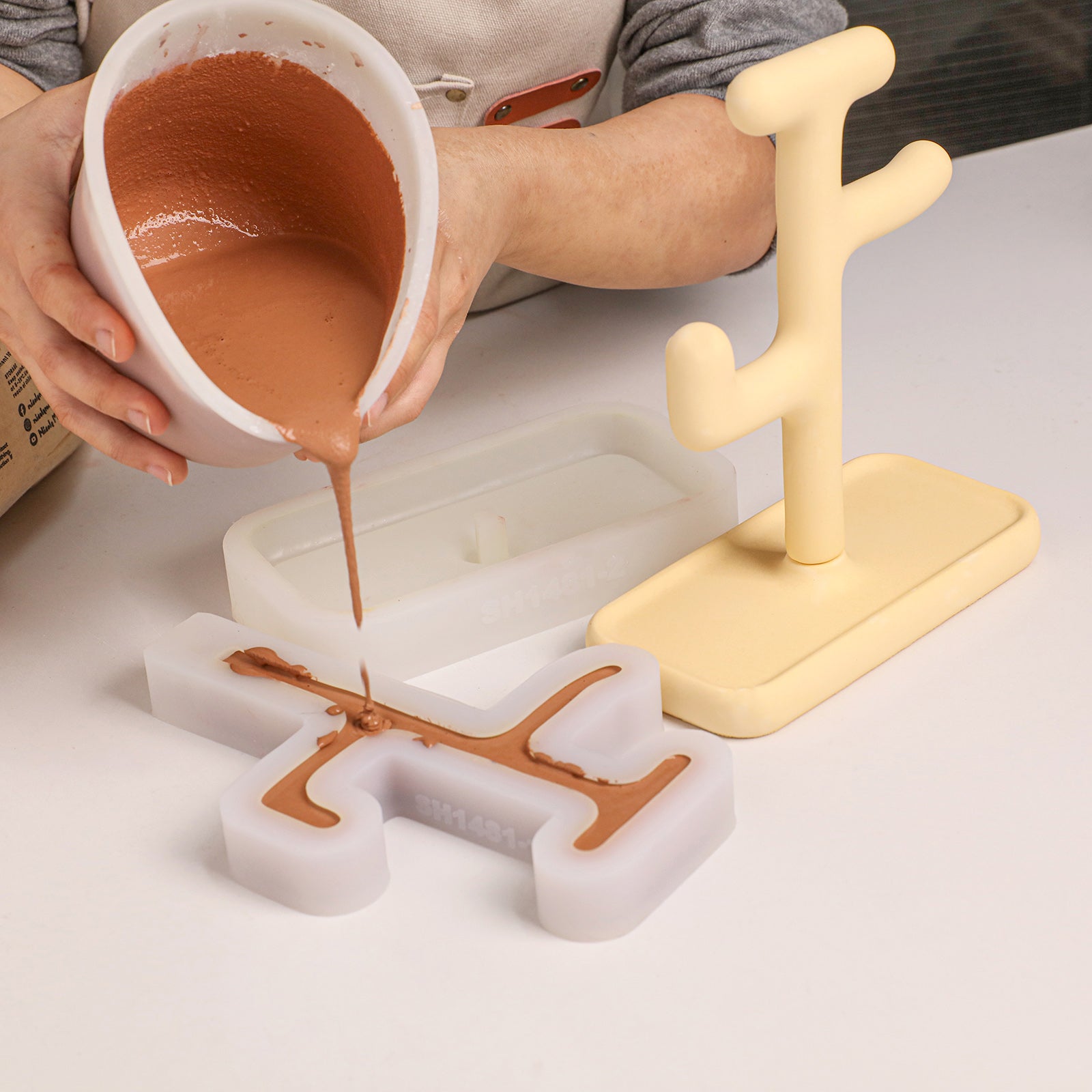 Jewelry & Watch Stand Silicone Mold