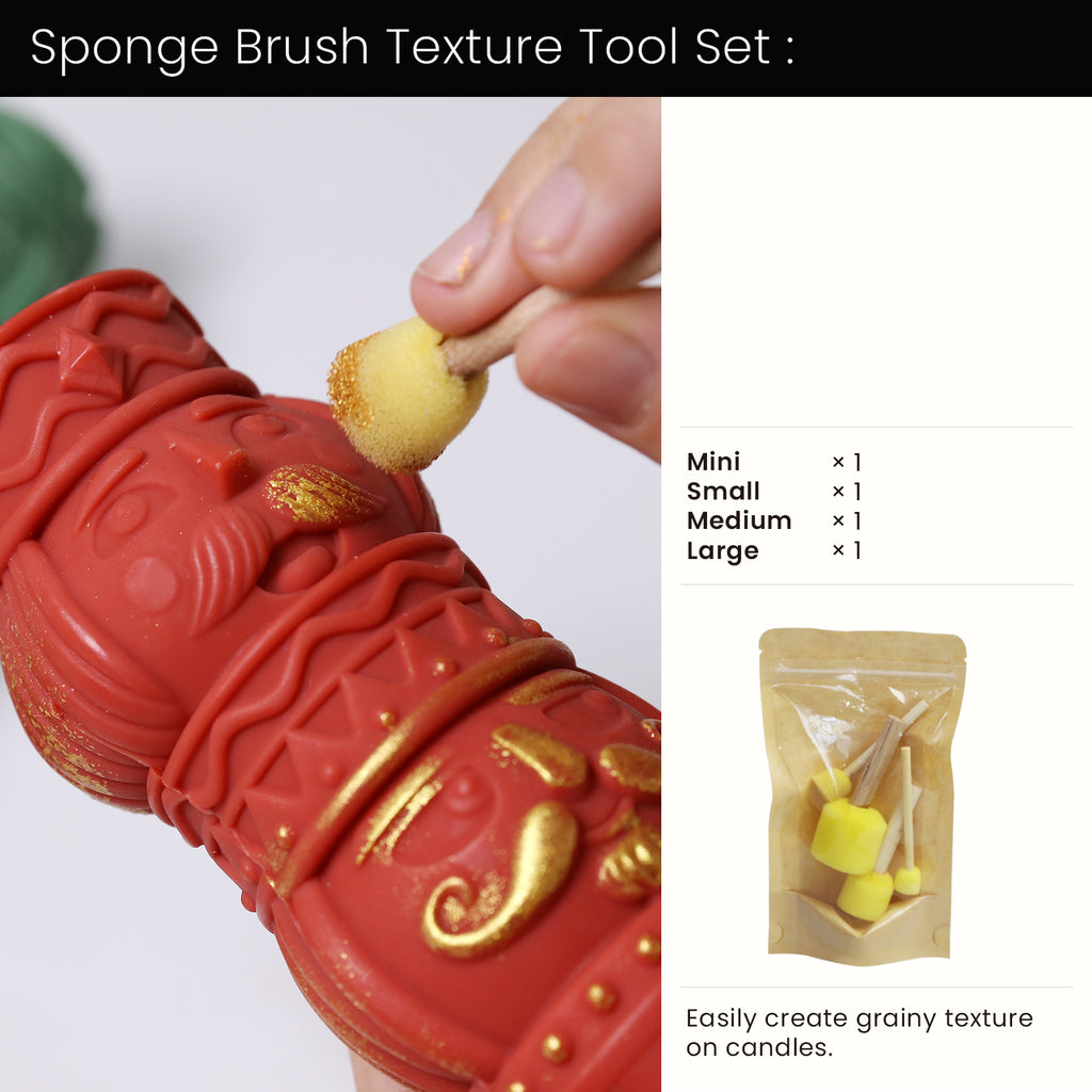 Buy Sponge Brush Texture Tool Set - Boowan Nicole