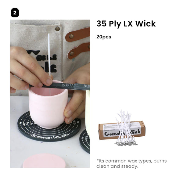 35 Ply LX Wick - for Small