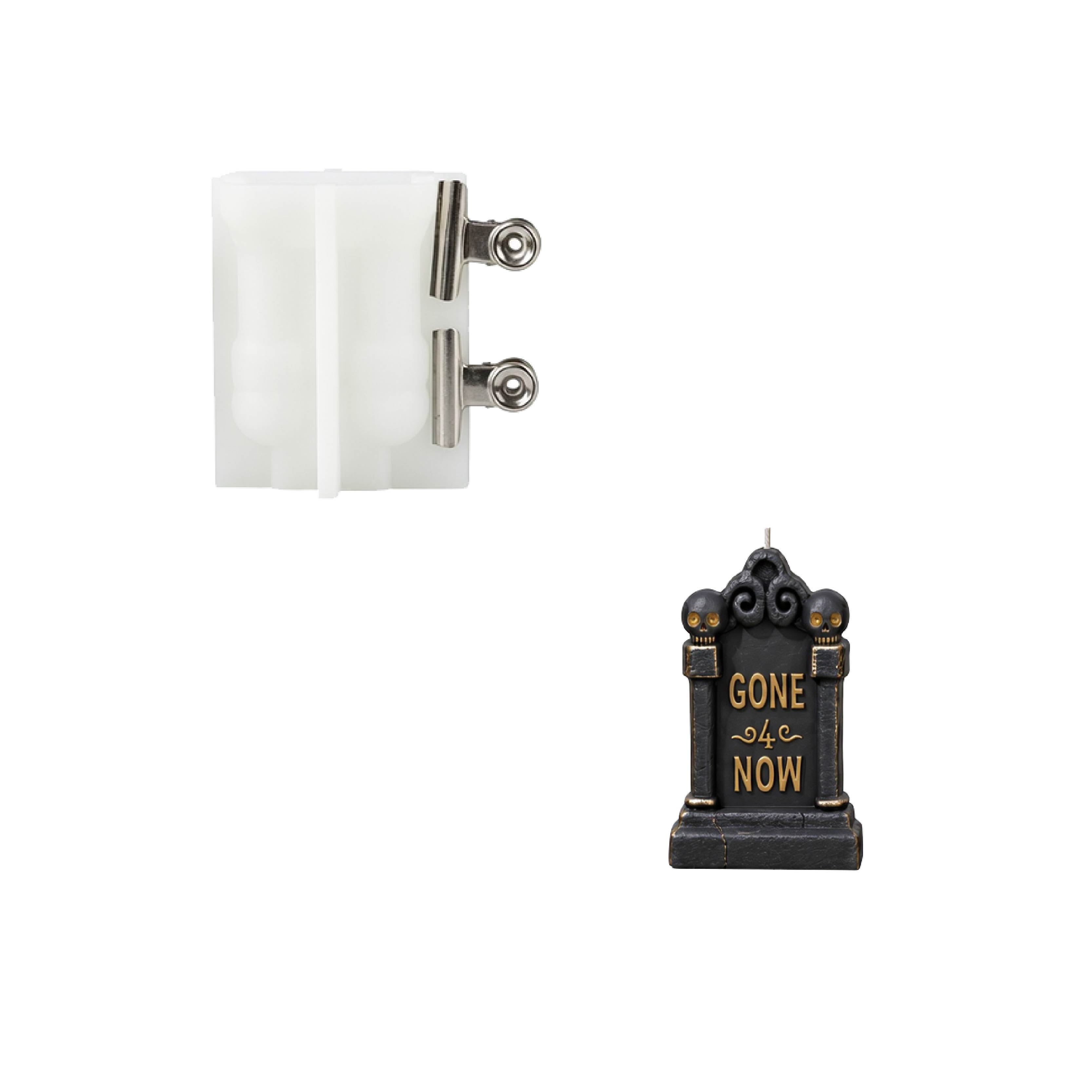 Midnight Tombstone Candle Silicone Mold Collection