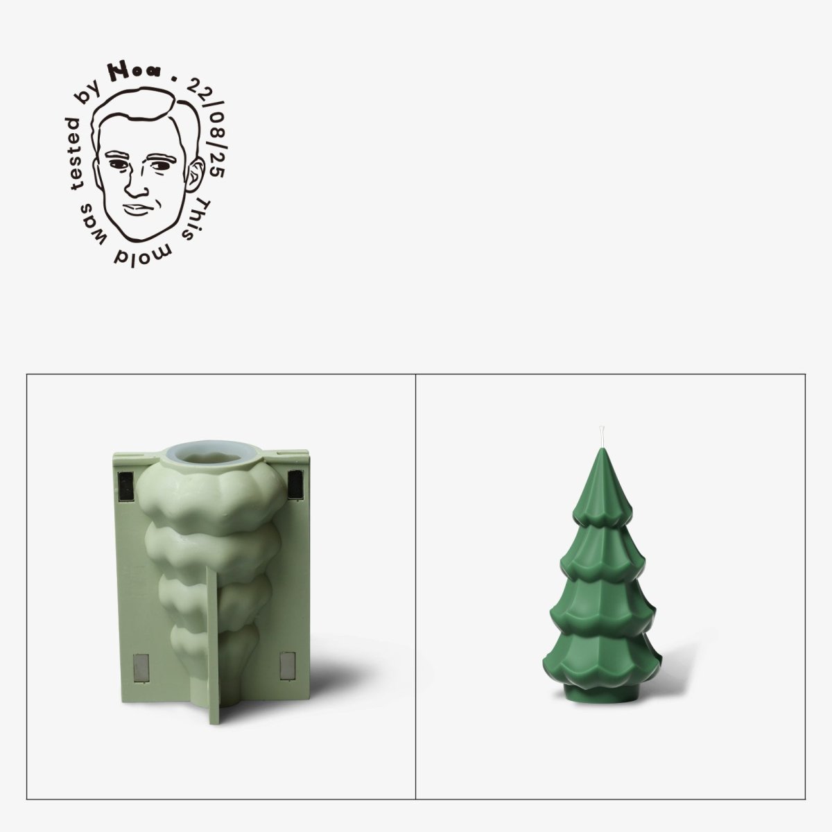 Evergreen Echo – Gently Used Christmas Tree Mold CollectionGently Used MoldLZ0750-Used