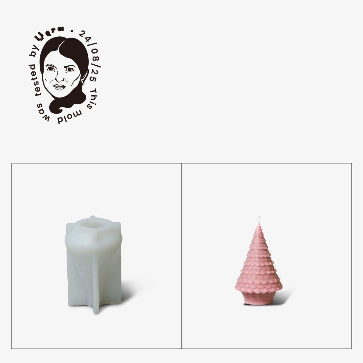 Winter Whimsy – Gently Used Christmas Tree Silicone Mold CollectionGently Used MoldLZ0757-Used